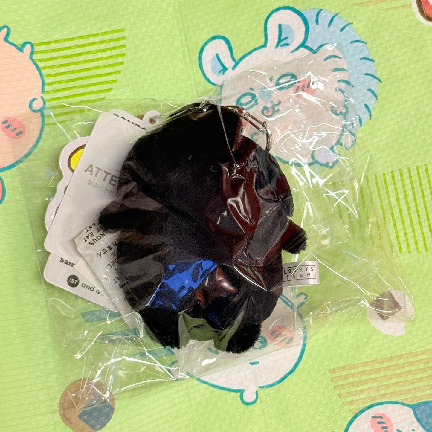 SANRIO X LOWRY FARM pompompurin 全黑布甸狗 掛件公仔 現貨