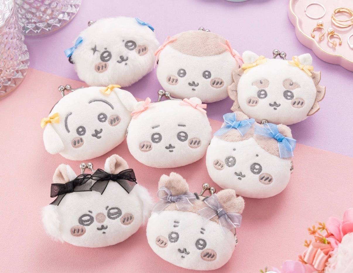 CHIIKAWA 蝴蝶結🎀 迷你散銀包 現貨 滿388hkd現貨可免費送該系列貨品一個