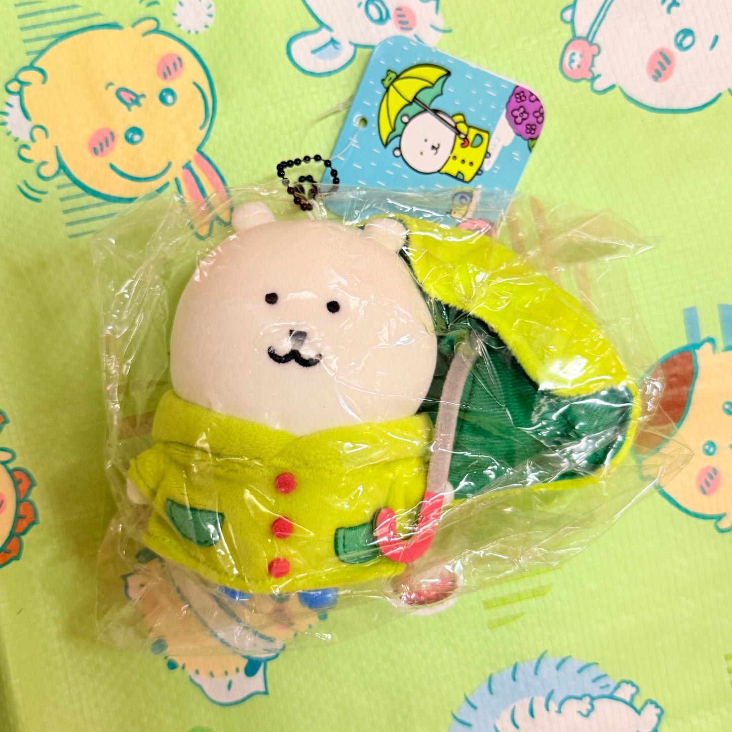 NAGANO CHARATER JOKE BEAR 雨傘熊 掛件公仔 現貨