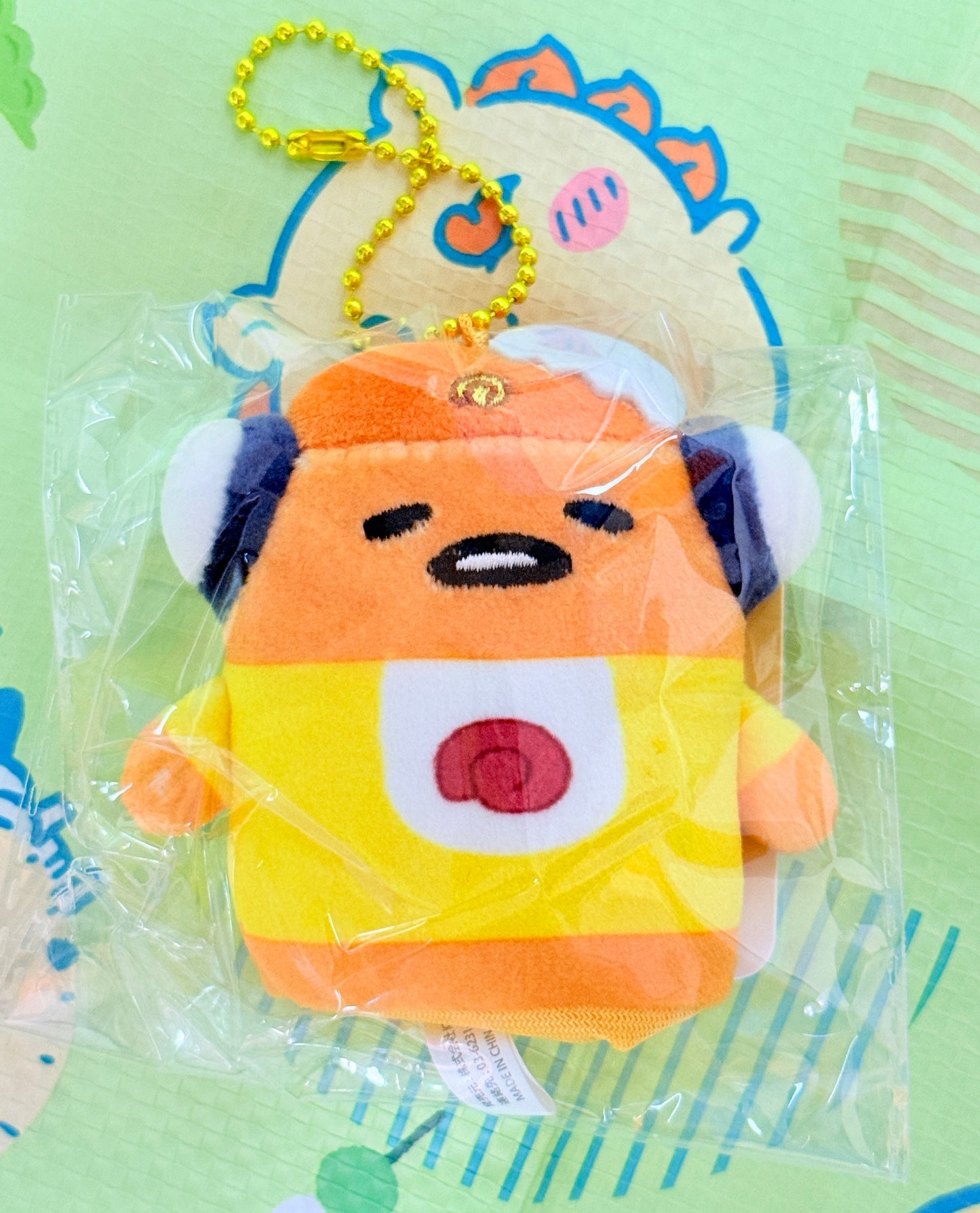Keroro 軍曹 X Sanrio kululuX蛋黃哥手偶掛件公仔 現貨