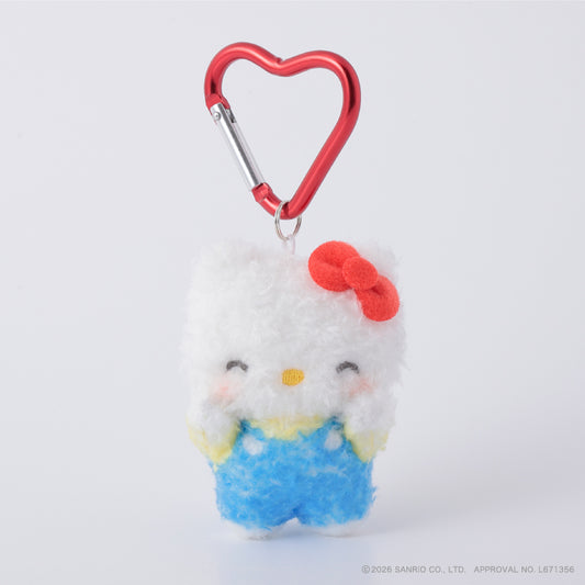 SANRIO kts 臉珠緊緊抱系列心型扣掛件公仔 預訂