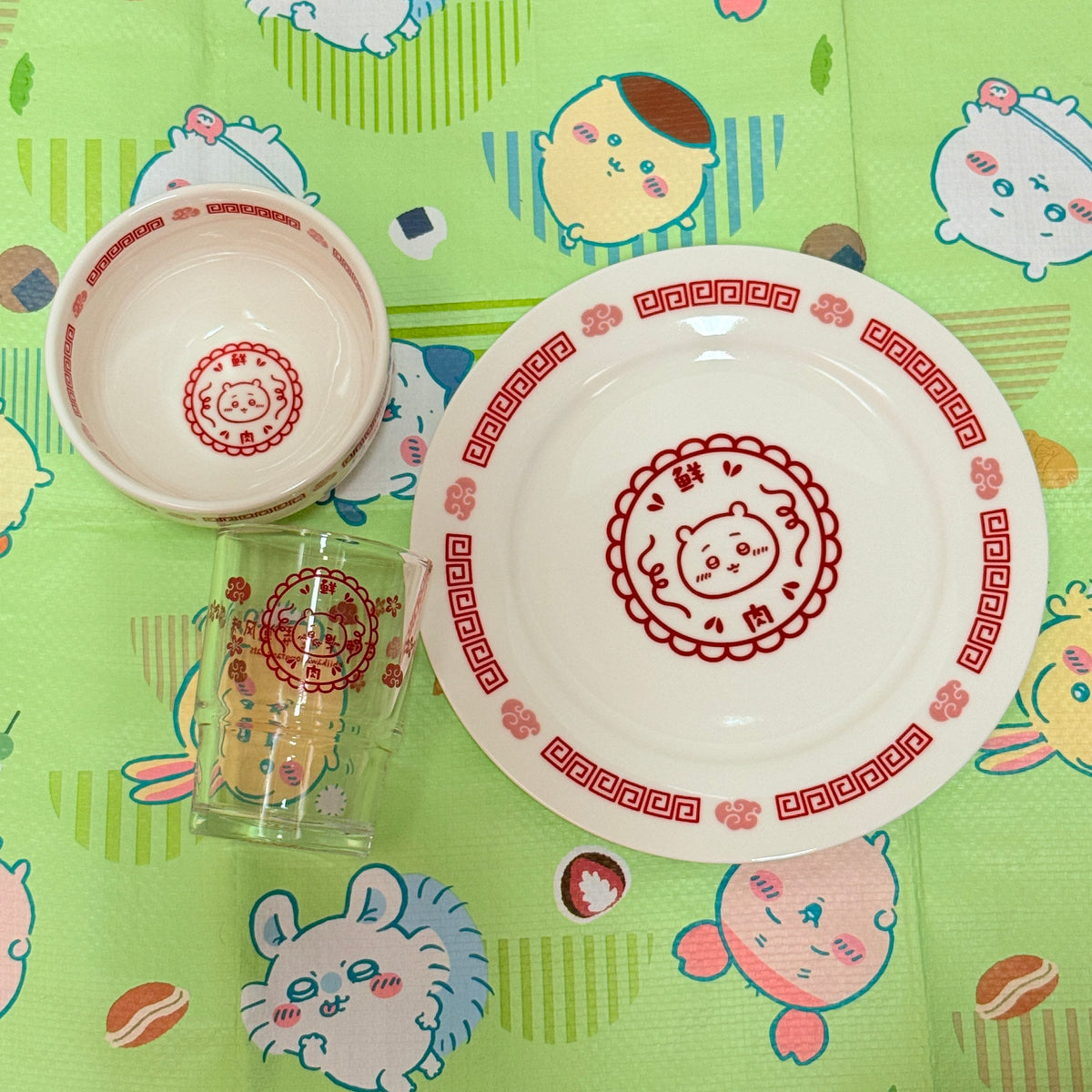 CHIIKAWA 上海特展 chii餐具set 現貨