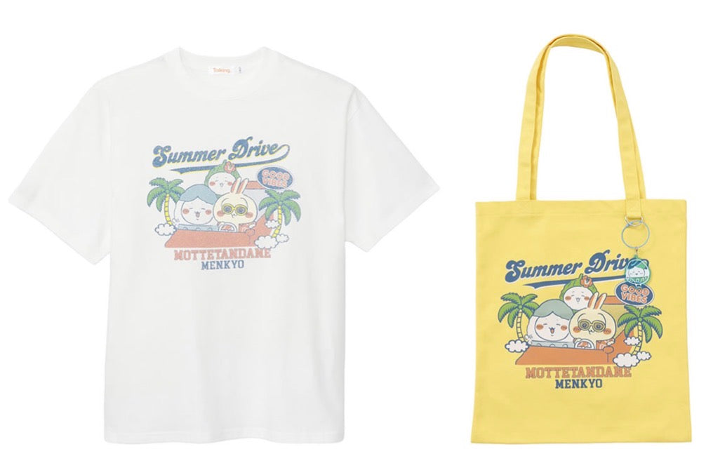 CHIIKAWA 7/8 新品 summer drive tee/totebag(預訂)