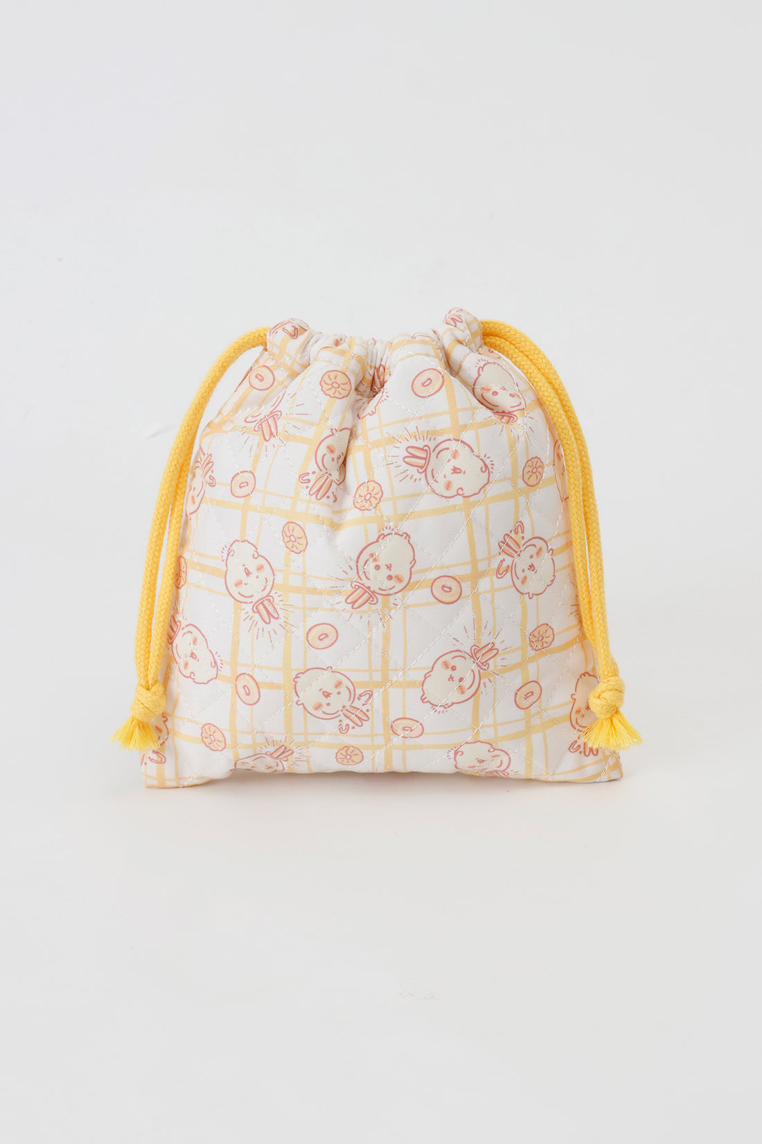 CHIIKAWA 黃色索繩收納袋 (預訂)-summer sale