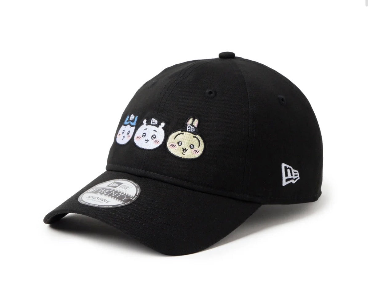 CHIIKAWA new era cap帽 (黑色)預訂-summersale