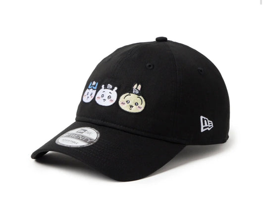 CHIIKAWA new era cap帽 (黑色)預訂-summersale
