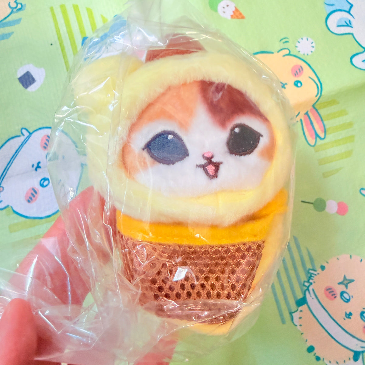 Mofusand X SANRIO 貓袋布甸狗款 掛件公仔 現貨