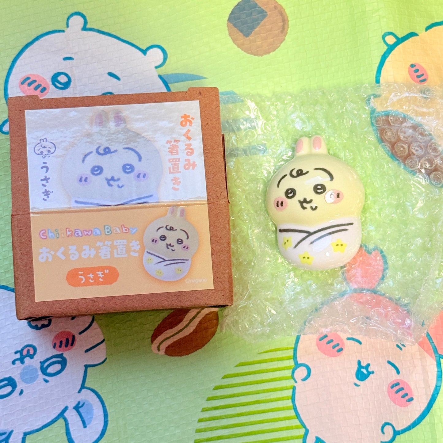 CHIIKAWA baby usagi 陶瓷筷子托 週邊 現貨