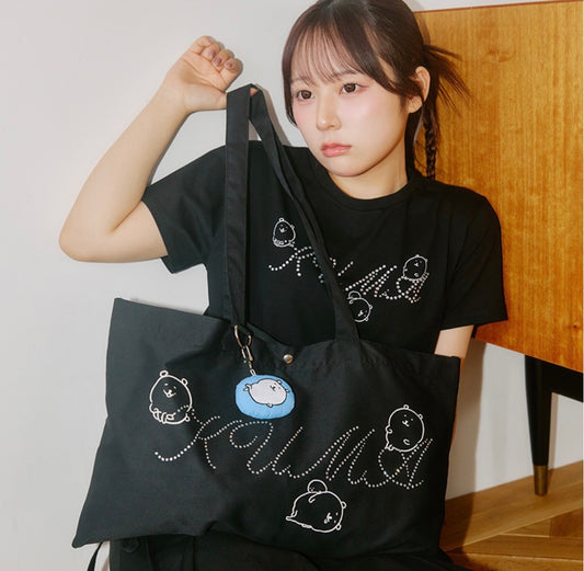 NAGANO CHARATER JOKE BEAR 帶吊飾的手提包totebag 預訂