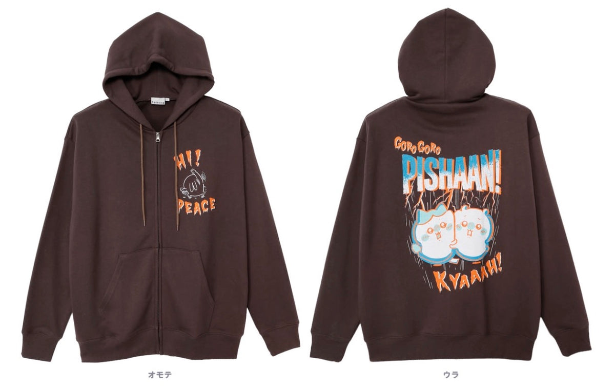 CHIIKAWA Hi! Peace zip hoodie 預訂 (10月上旬到貨)