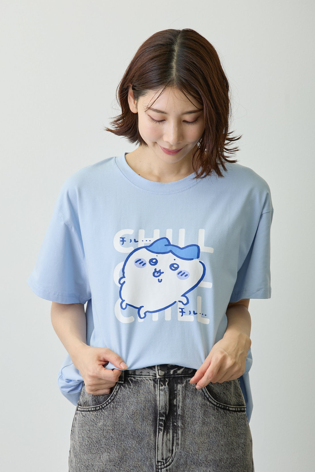 CHIIKAWA 小八 chill 短袖tee(預訂)-summer sale
