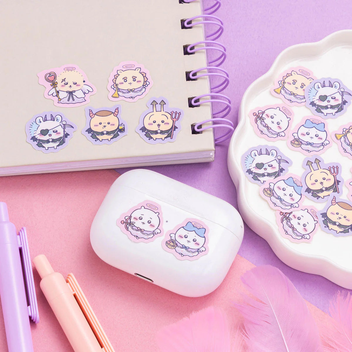 CHIIKAWA 天使♡惡魔 sticker pack 貼紙 週邊 現貨