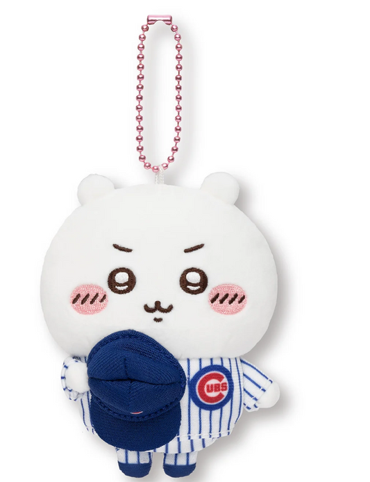 chiikawa X MLB TOKYO SERIES 挂件 (小熊隊)現貨
