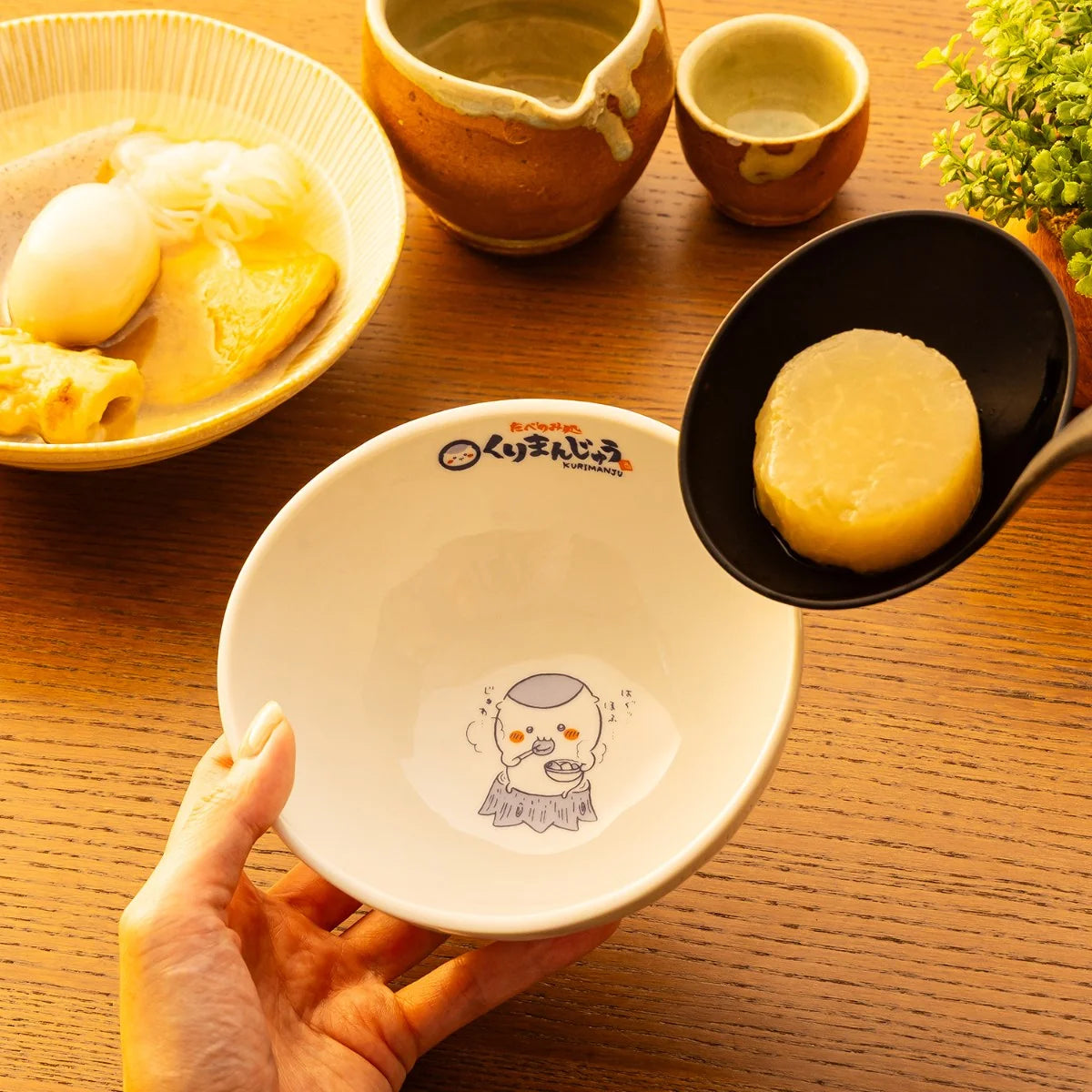 CHIIKAWA 9/10新品 栗子關東煮陶瓷盤 預訂 (10月下旬到貨)