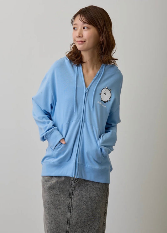 NAGANO CHARACTER joke bear 食物 zip hoodie 預訂-summersale