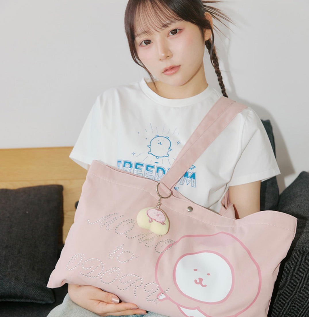 NAGANO CHARATER JOKE BEAR 帶吊飾的手提包totebag 預訂