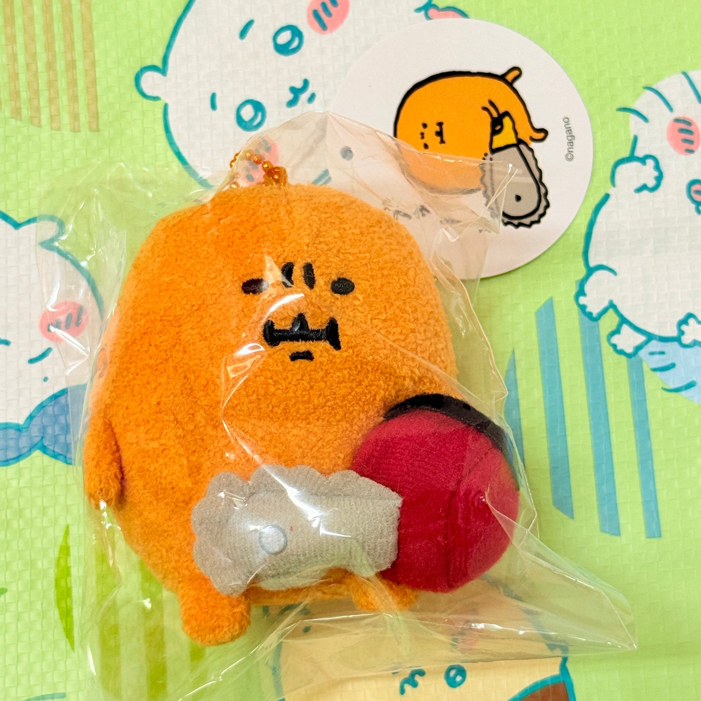 NAGANO CHARACTER 電鋸薯餅 掛件公仔 現貨