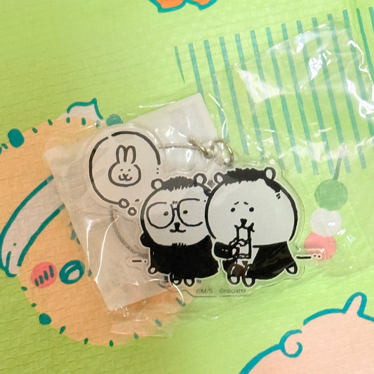 NAGANO CHARACTER 黑金丑島君聯名 鎖匙扣 現貨