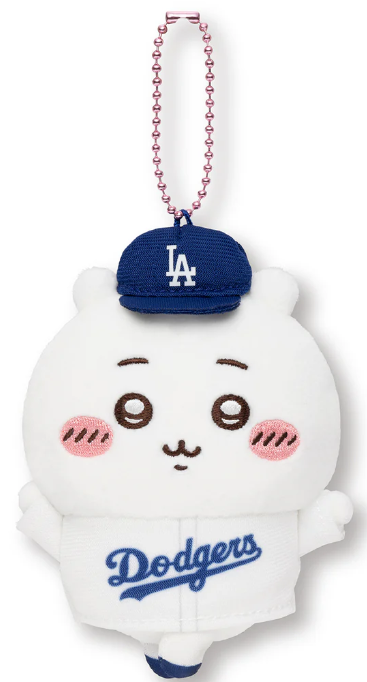 chiikawa X MLB TOKYO SERIES 挂件 （道奇隊）現貨
