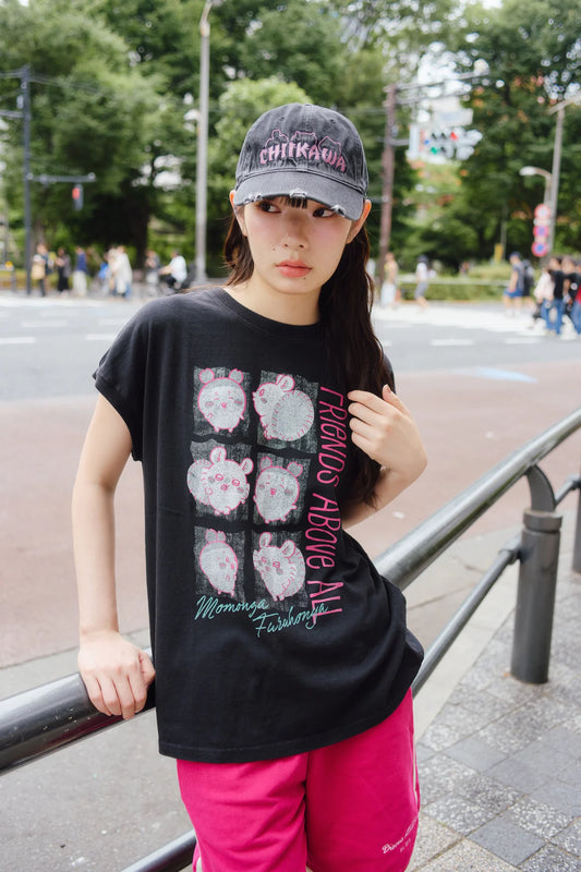 CHIIKAWA Rock系列 FRIENDS ABOVE ALL T恤 預訂