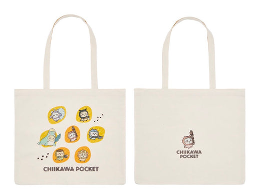 CHIIKAWA POCKET 恐龍/愛麗絲系列 totebag 預訂 9月中旬到貨