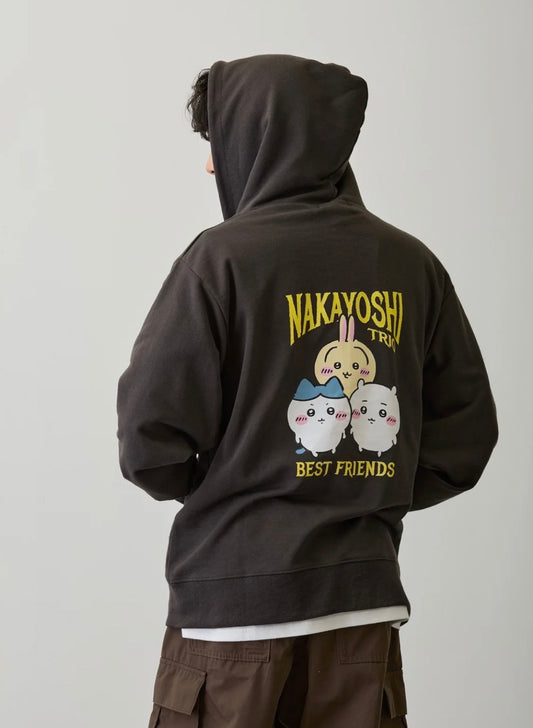 CHIIKAWA best friend zip hoodie 預訂-summersale