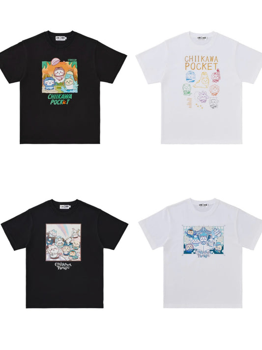 CHIIKAWA POCKET 恐龍/愛麗絲系列 短袖tee 預訂 9月中旬到貨