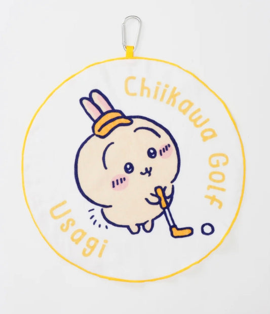 CHIIKAWA Golf usagi圓形掛毛巾 (預訂)-summer sale