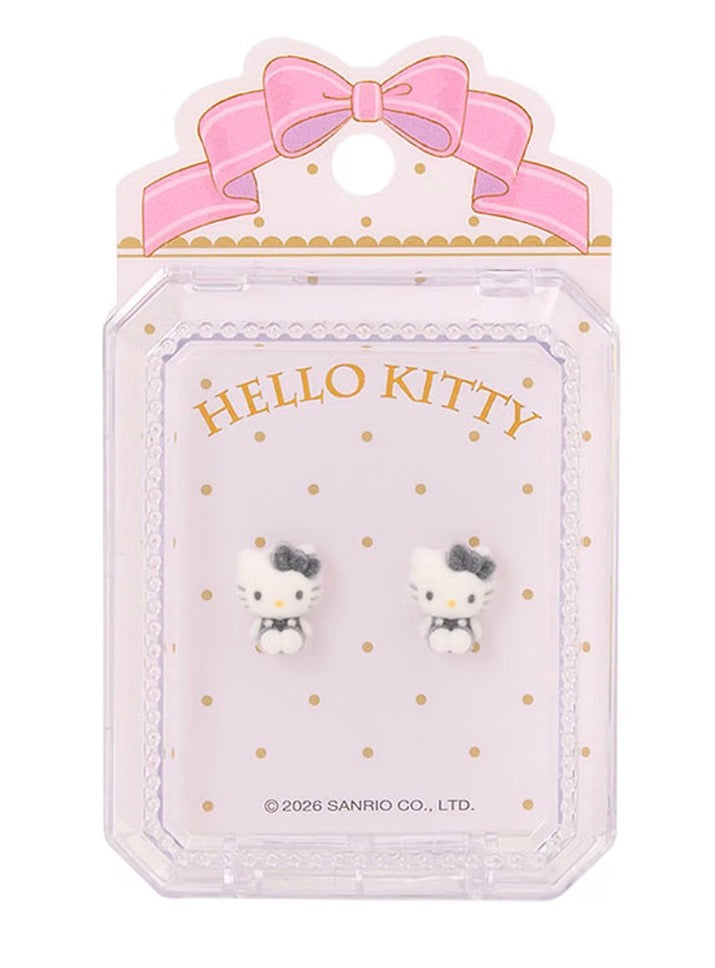 SANRIO 絨毛耳釘 預訂/現貨