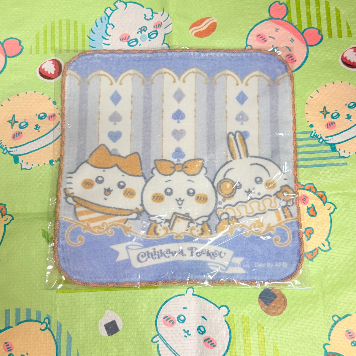 CHIIKAWA POCKET 愛麗絲款手巾 現貨