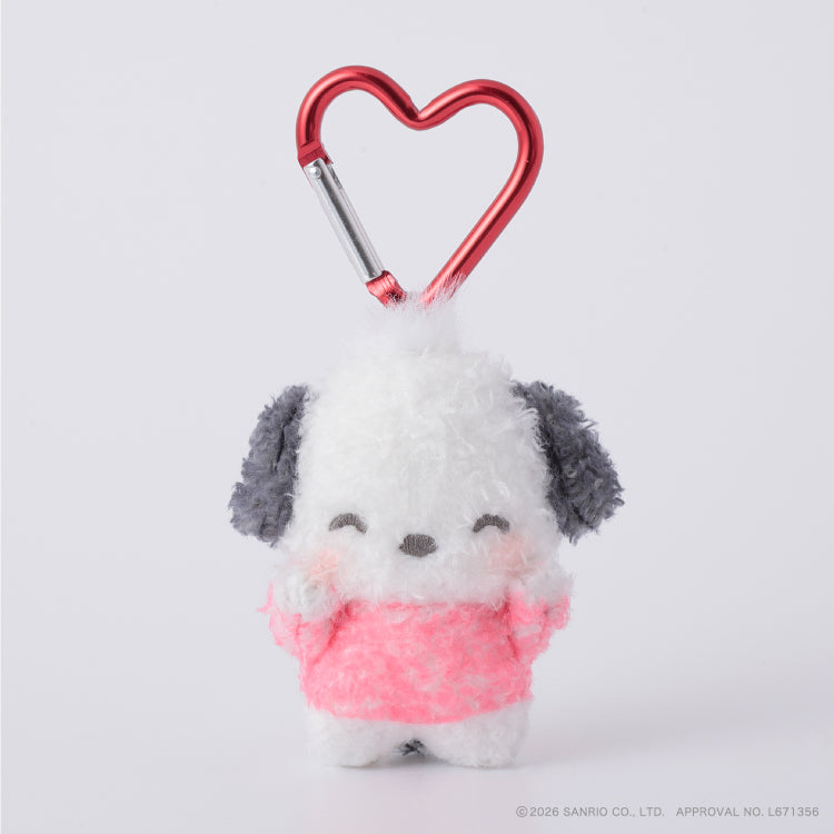 SANRIO kts 臉珠緊緊抱系列心型扣掛件公仔 預訂