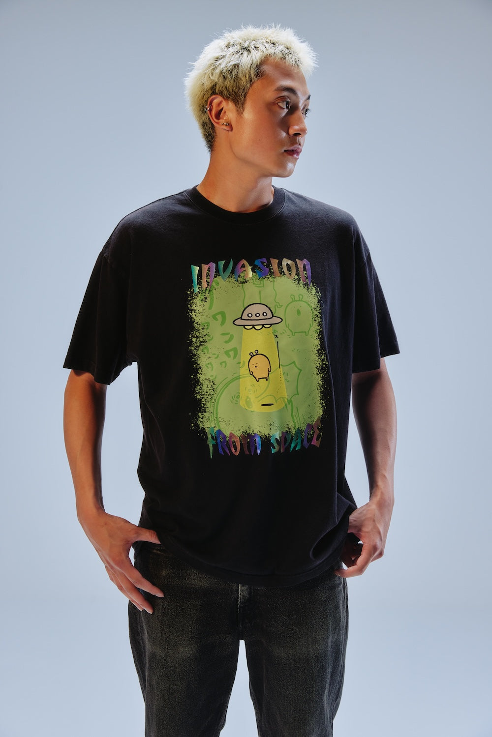 NAGANO CHARACTER JOKE BEAR 萬聖節 外星人 tee 預訂 9月下旬到貨