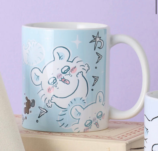 CHIIKAWA 飛鼠 哇·啊·啊·啊 Mug 預訂 9月中下旬到貨