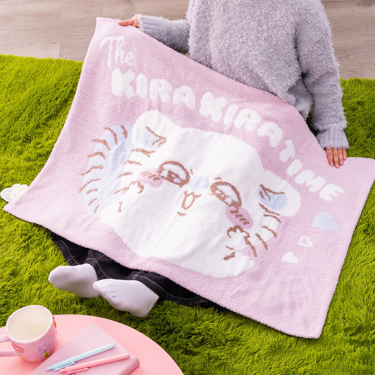 CHIIKAWA 9/10新品 保暖毛絨毯 飛鼠款 預訂 (10月下旬到貨)