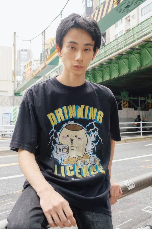 CHIIKAWA Rock系列 栗子 Drinking License T恤 現貨