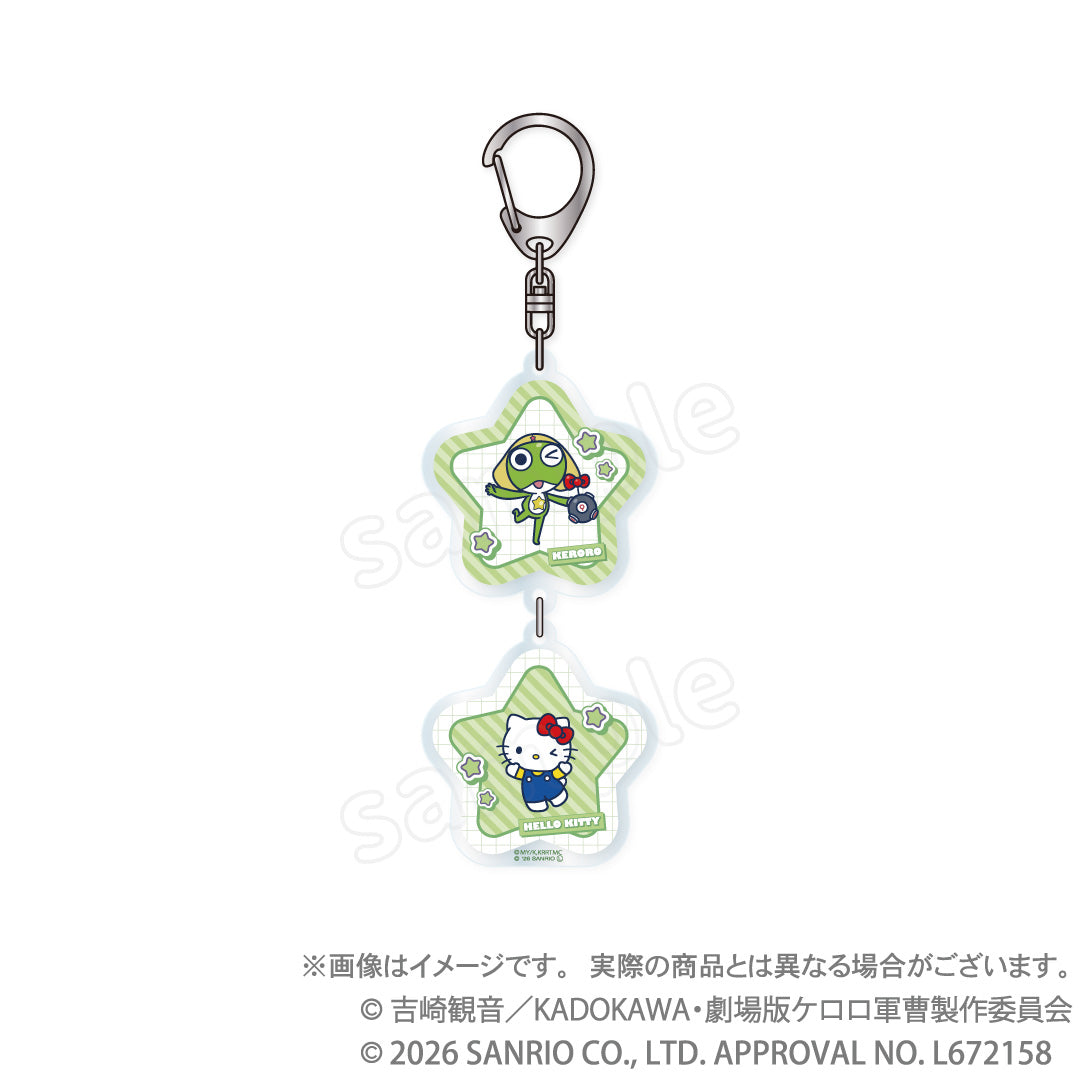 KERORO X SANRIO 第三彈壓克力鎖匙扣 預訂(10月下旬到貨)