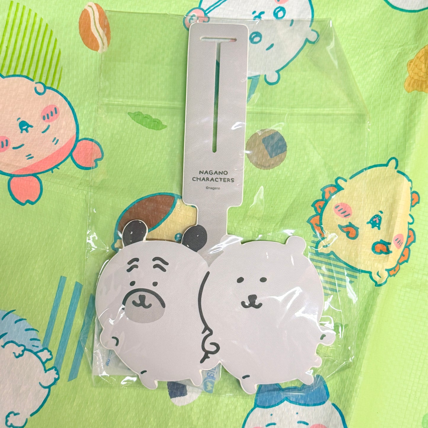 NAGANO CHARATER JOKE BEAR 行李牌 現貨