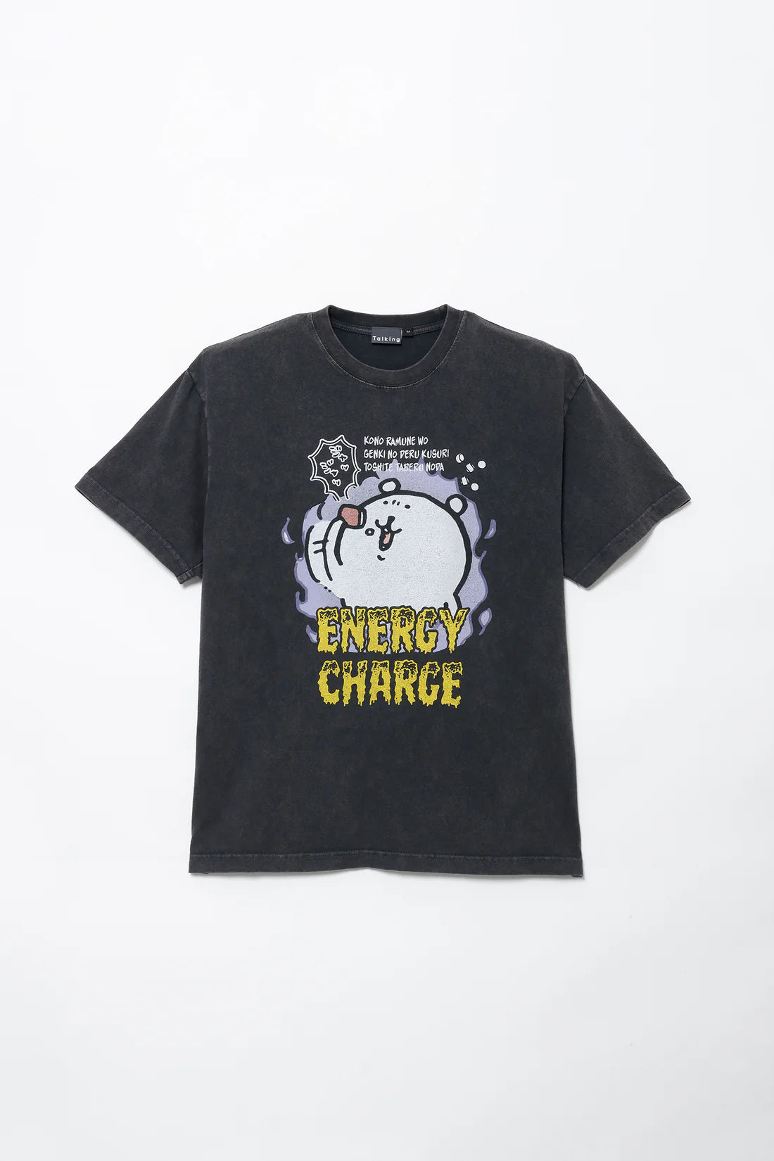 NAGANO CHARACTER JOKE BEAR Rock系列  ENERGY CHARGE T恤 預訂