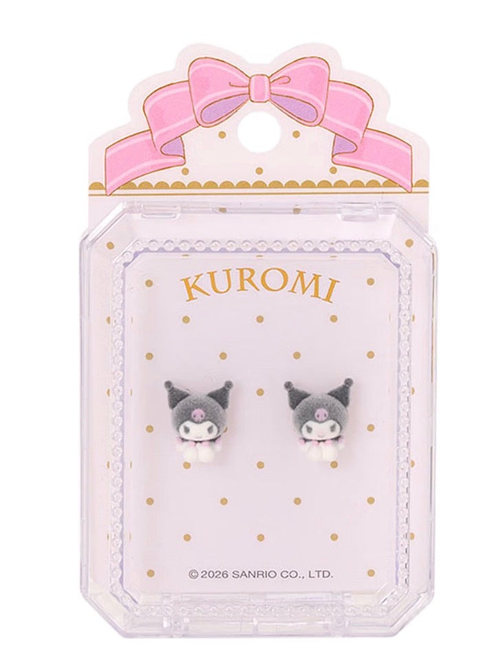 SANRIO 絨毛耳釘 預訂/現貨