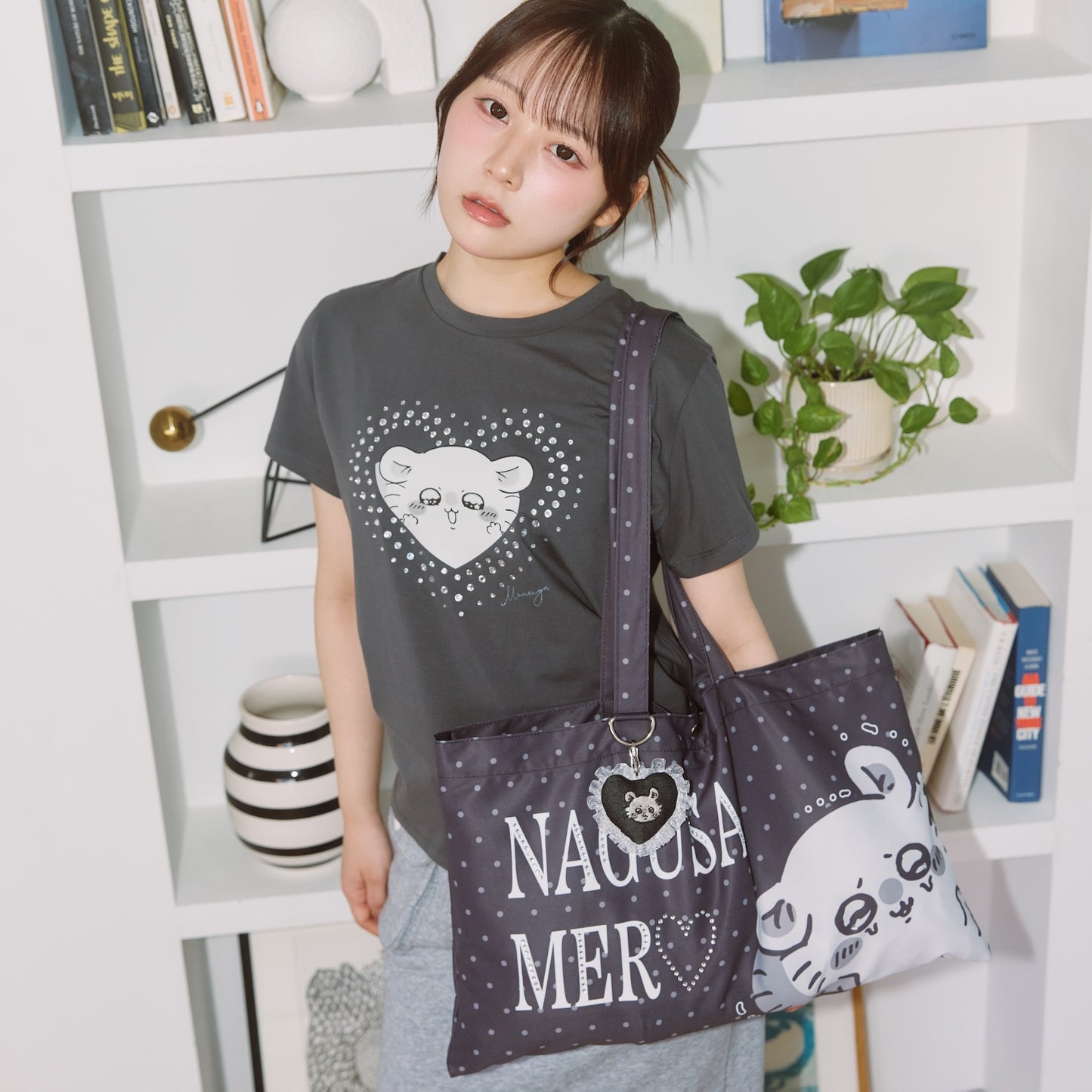 CHIIKAWA 飛鼠 NAGUSAMERO totebag  預訂 9月中旬到貨