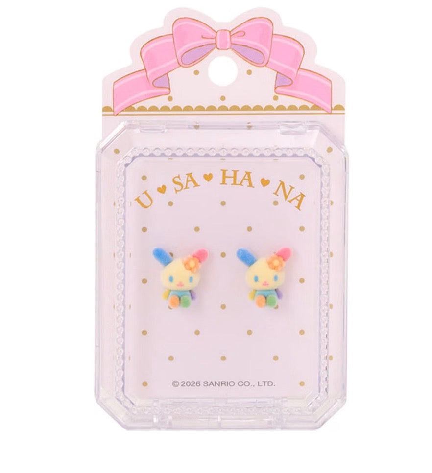 SANRIO 絨毛耳釘 預訂/現貨