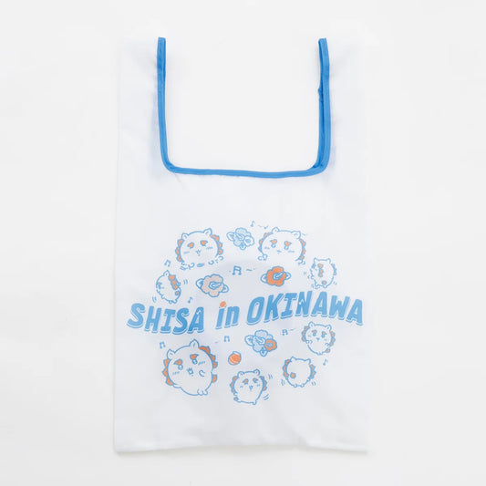 CHIIKAWA shisa 白色可摺疊環保袋 現貨