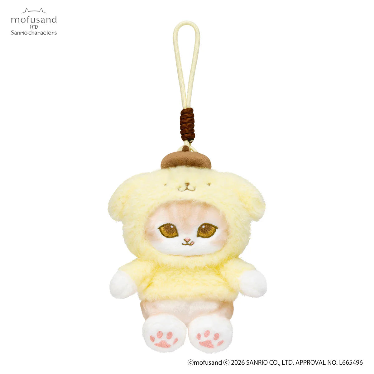 Mofusand X SANRIO 布甸狗款 掛件公仔 現貨