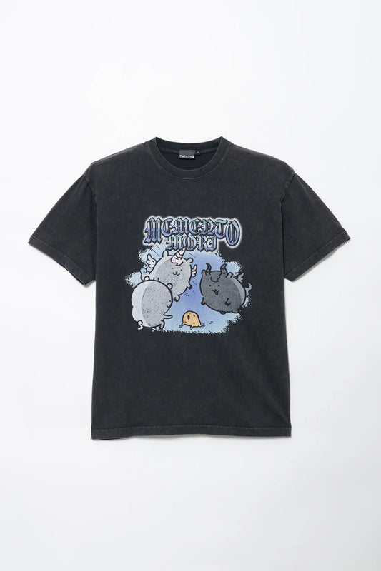 NAGANO CHARACTER JOKE BEAR Rock系列 MEMENTO MORI T恤 預訂