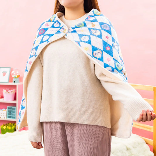 CHIIKAWA 9/10新品 附收納袋3WAY多功能保暖毯 預訂 (10月下旬到貨)