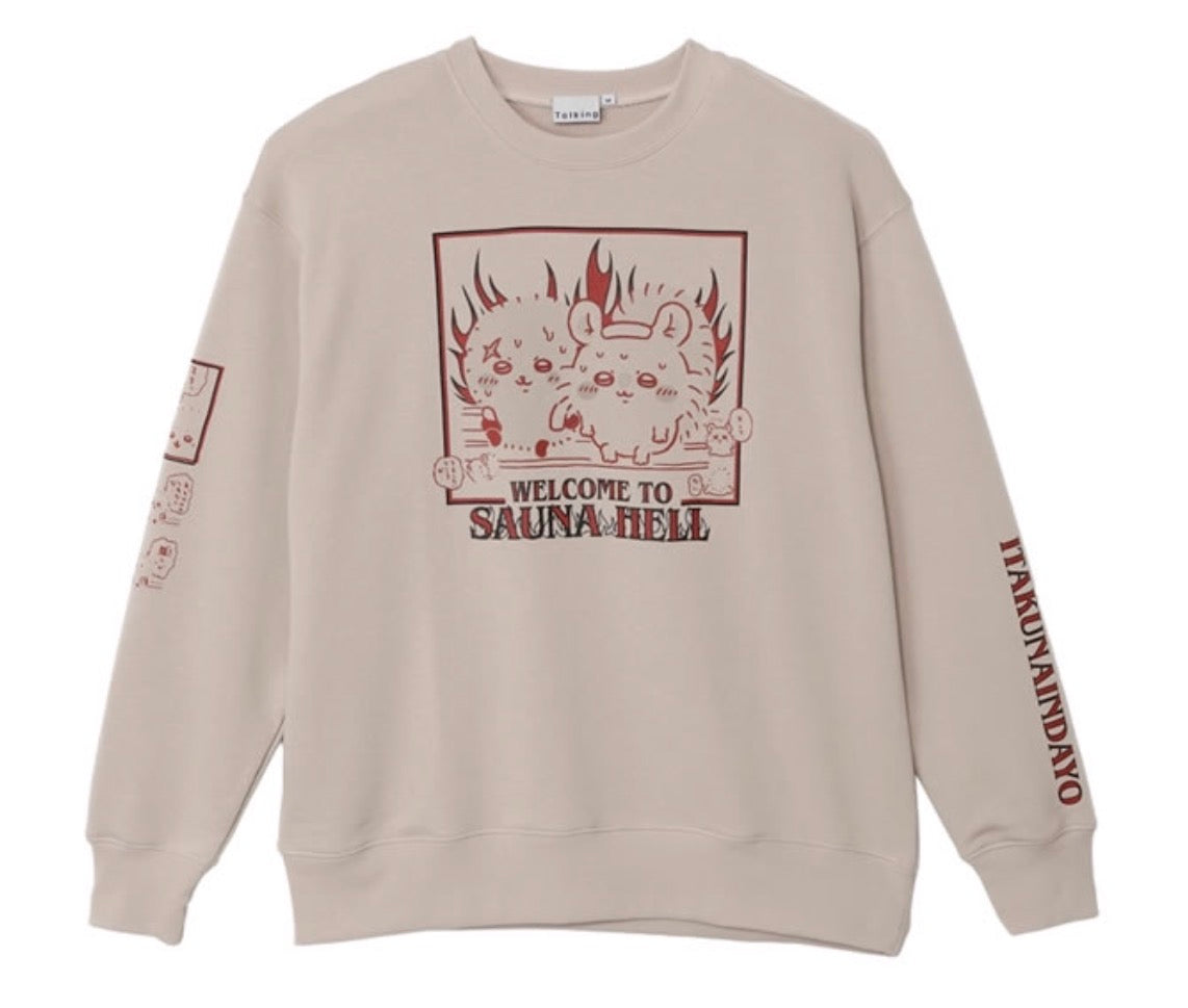 CHIIKAWA welcome to sauna hell  冇帽 hoodie 預訂 (10月上旬到貨)