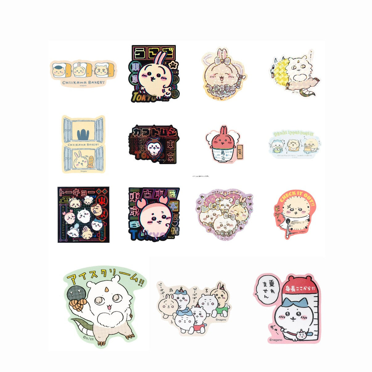 CHIIKAWA sticker 貼紙 週邊 現貨