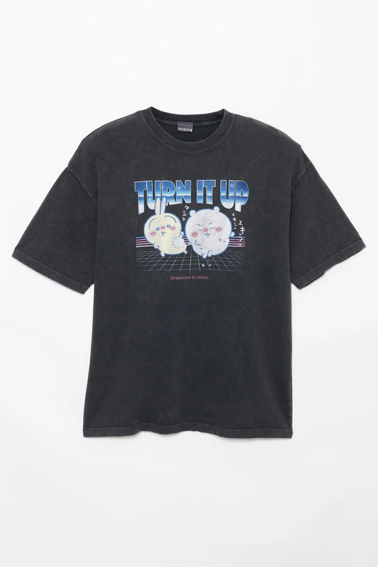 CHIIKAWA Rock系列 TURN IT UP T恤 預訂