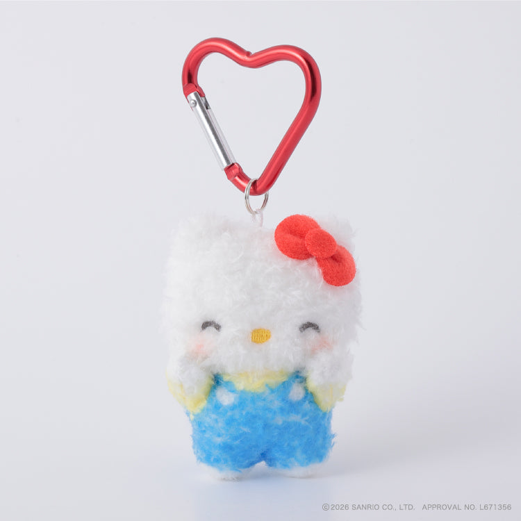 SANRIO kts 臉珠緊緊抱系列心型扣掛件公仔 預訂