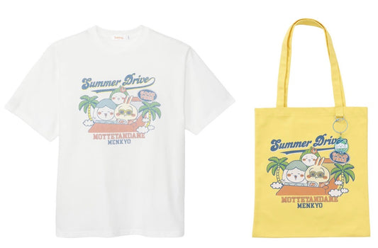 CHIIKAWA 7/8 新品 summer drive tee/totebag（預訂)